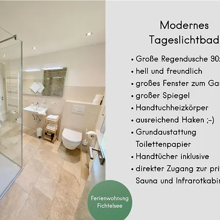 Gaestehaus Philipp Im Herzen Des Fichtelgebirges - 5 Ferienwohnungen, Grosses Grundstueck, Wald Und Wiese, Mit Privater Sauna, Kostenfreie Parkplaetze, Wlan