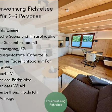 Gaestehaus Philipp Im Herzen Des Fichtelgebirges - 5 Ferienwohnungen, Grosses Grundstueck, Wald Und Wiese, Mit Privater Sauna, Kostenfreie Parkplaetze, Wlan