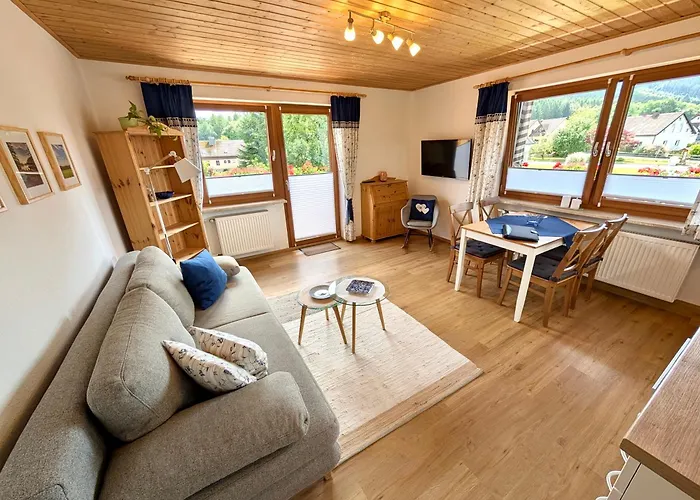 Appartement Gaestehaus Philipp Im Herzen Des Fichtelgebirges - 5 Ferienwohnungen, Grosses Grundstueck, Wald Und Wiese, Mit Privater Sauna, Kostenfreie Parkplaetze, Wlan Mehlmeisel